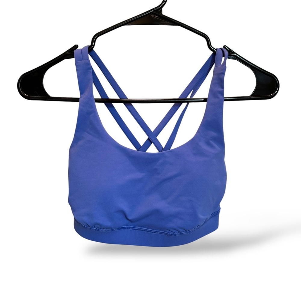 Lululemon Athletica Purple Energy Bra - Medium Support - Size 4